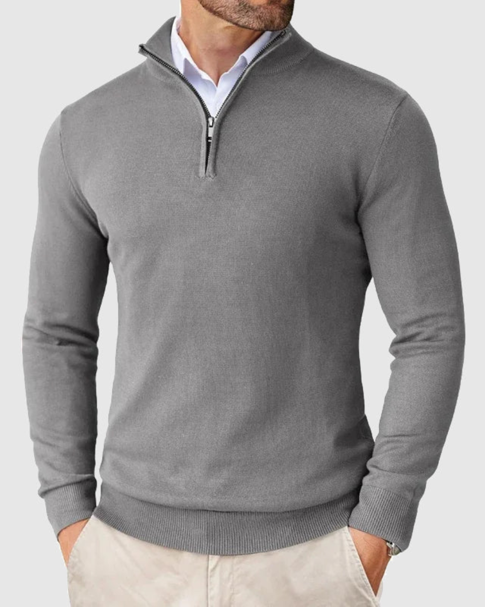 Seamus | Premium Zip Sweater