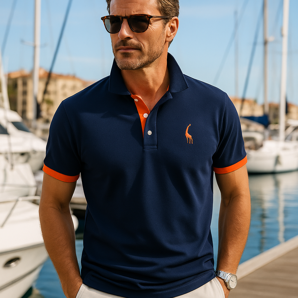 Lucas | Cotton Polo Shirt