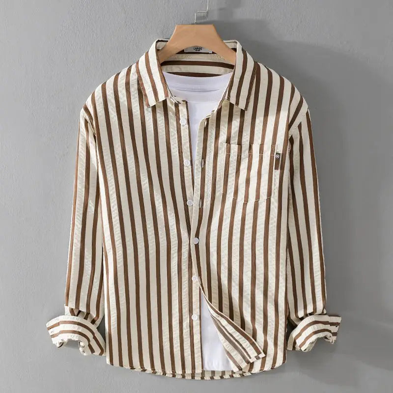 Simon | Elegant Striped Shirt