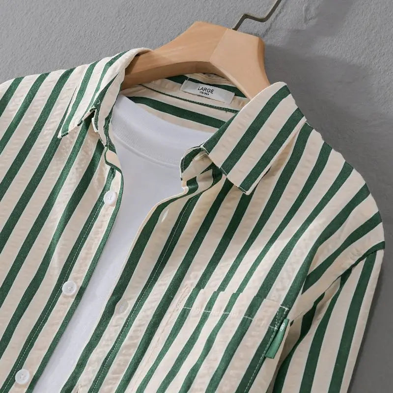 Simon | Elegant Striped Shirt