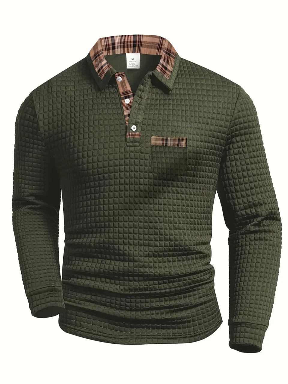 Damian | Men’s Checked Polo Shirt