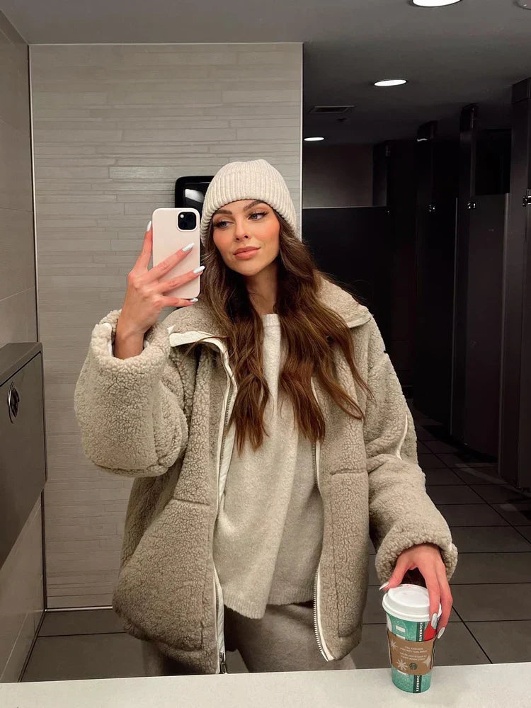 Edith | Soft Fleece Winter Jacket