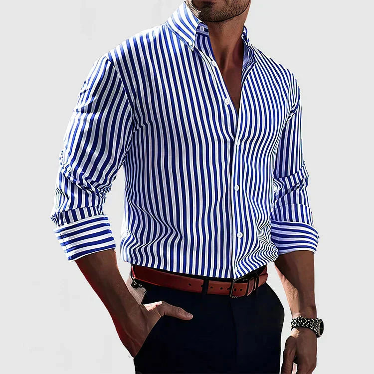 Riley | Smart Striped Shirt