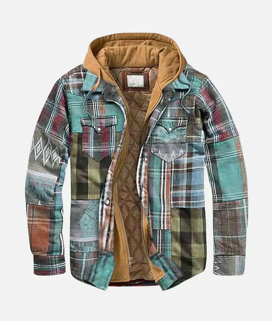 Xander | Patchwork Check Jacket