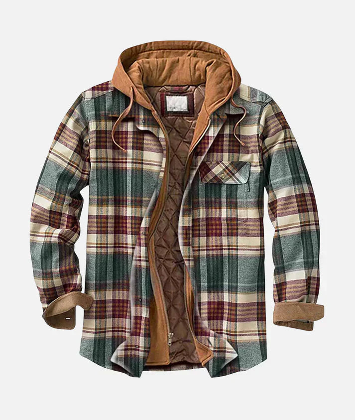 Xander | Patchwork Check Jacket