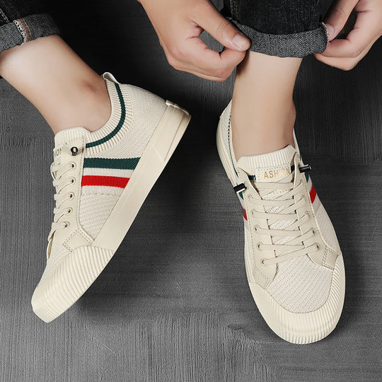 Frank | Retro Stripe Comfort Sneakers