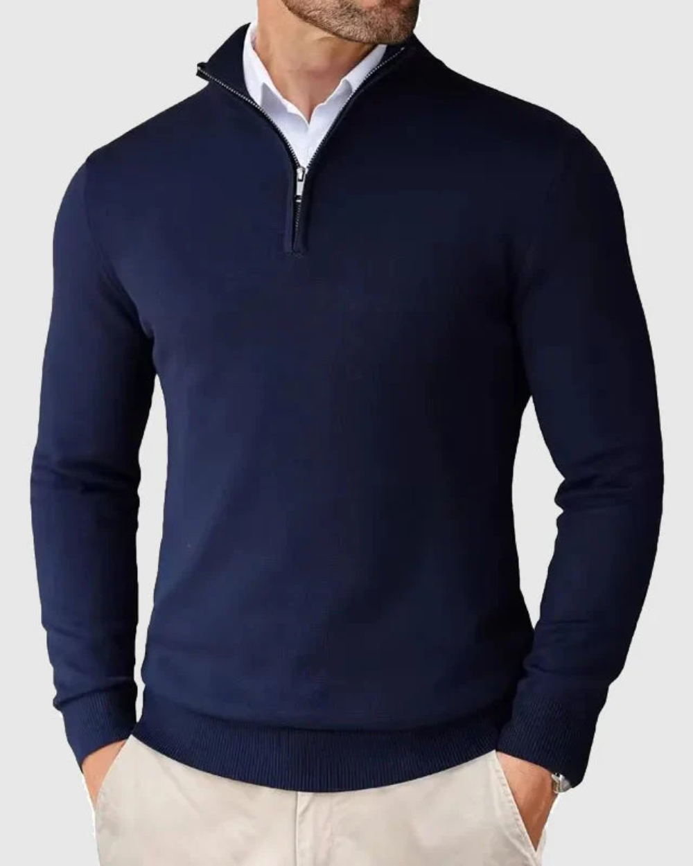 Seamus | Premium Zip Sweater