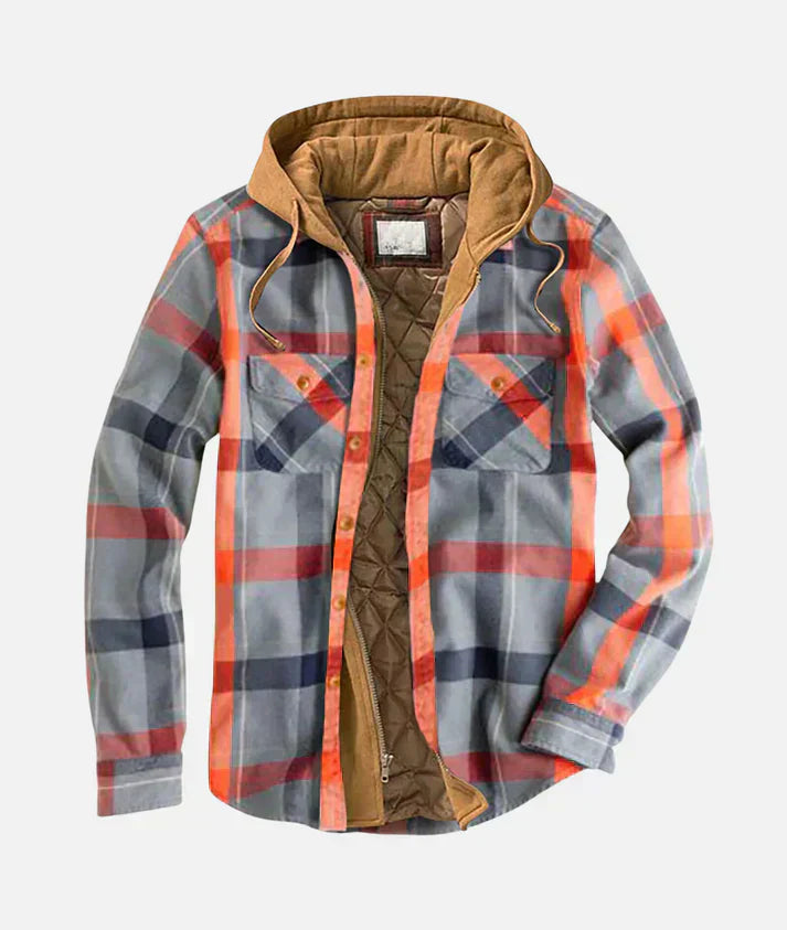 Xander | Patchwork Check Jacket