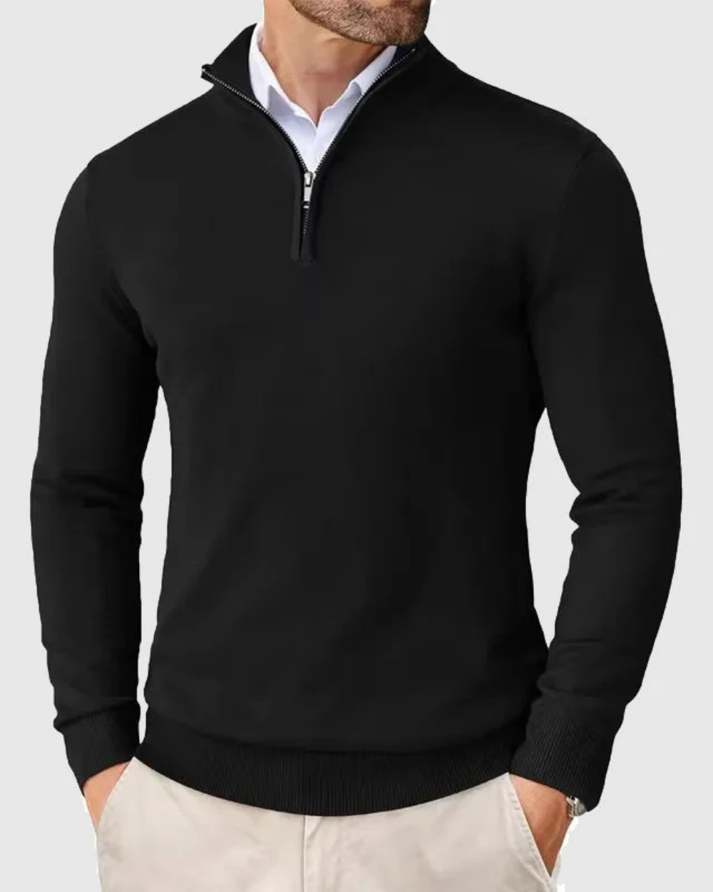 Seamus | Premium Zip Sweater