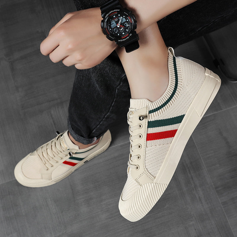 Frank | Retro Stripe Comfort Sneakers