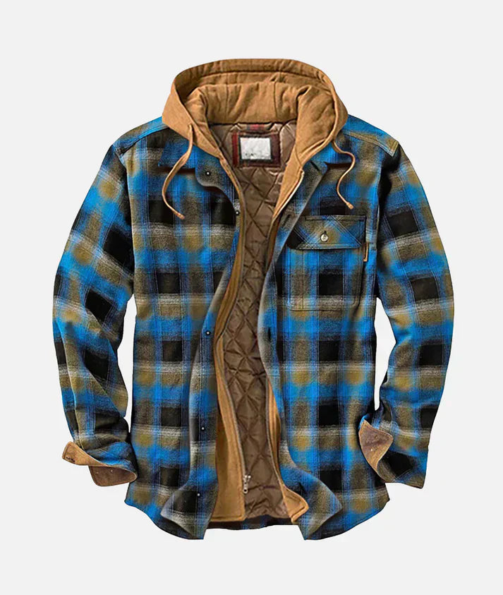 Xander | Patchwork Check Jacket