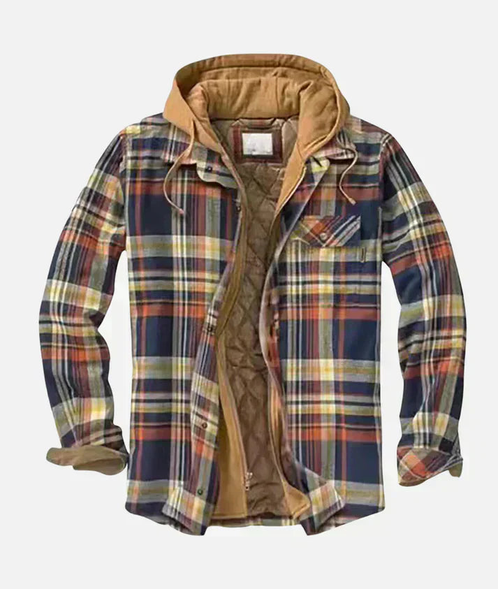 Xander | Patchwork Check Jacket