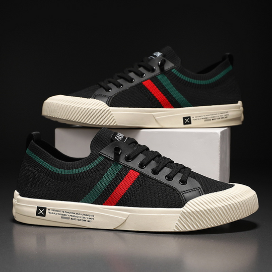 Frank | Retro Stripe Comfort Sneakers
