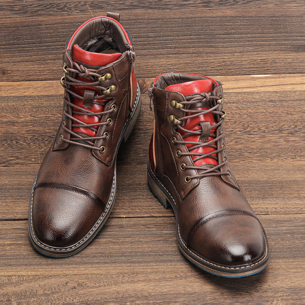 Aaron – Handcrafted Luxe Oxford Boots