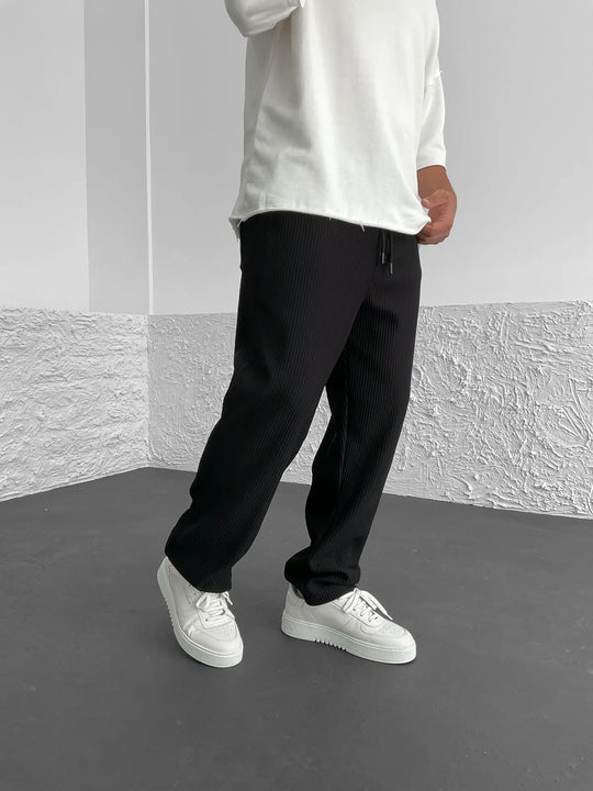 Roger | Soft Ribbed Trousers