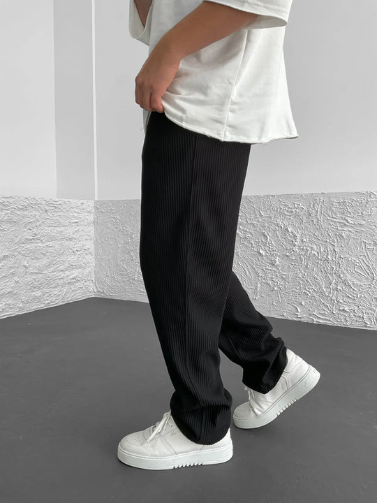 Roger | Soft Ribbed Trousers