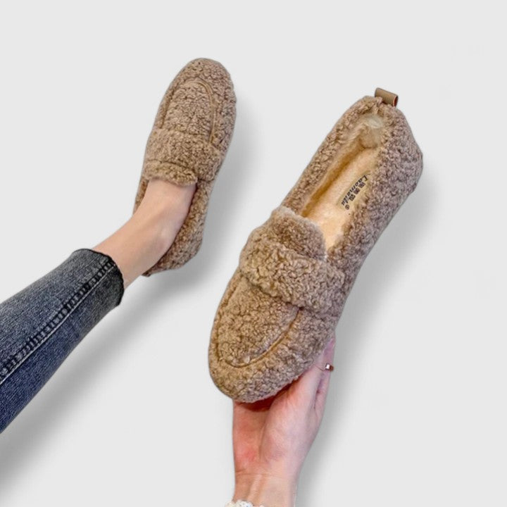 Harriet | Lambswool Lined Women’s Slippers