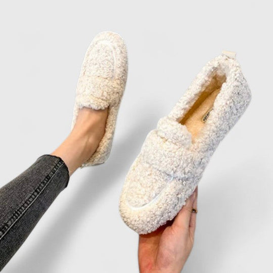 Harriet | Lambswool Lined Women’s Slippers
