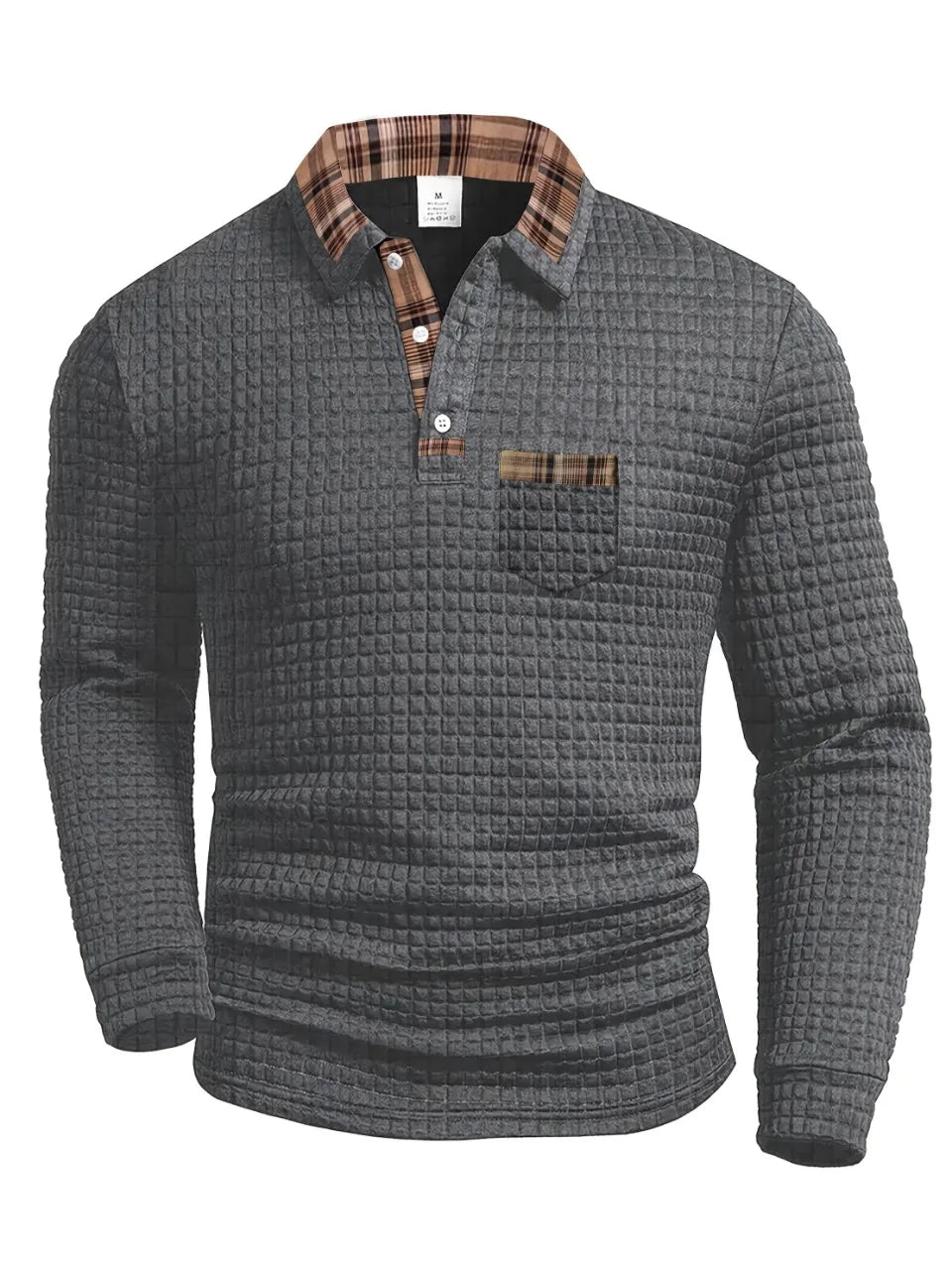 Damian | Men’s Checked Polo Shirt