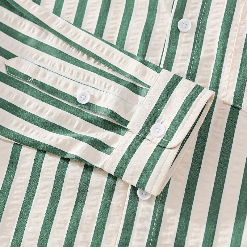 Simon | Elegant Striped Shirt