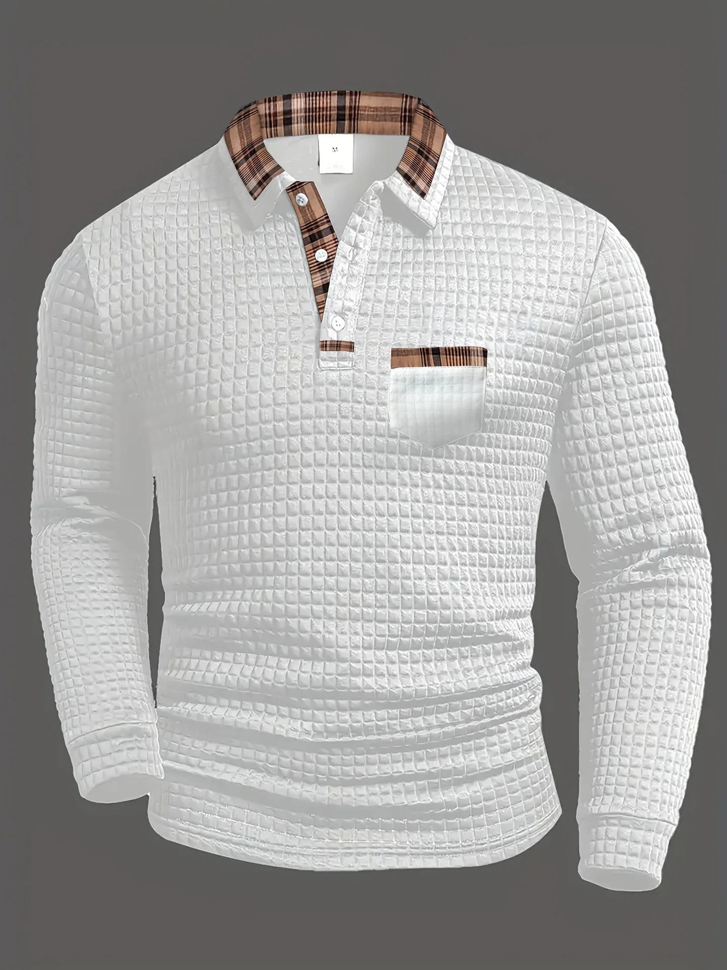Damian | Men’s Checked Polo Shirt