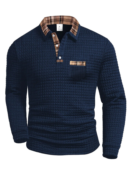 Damian | Men’s Checked Polo Shirt
