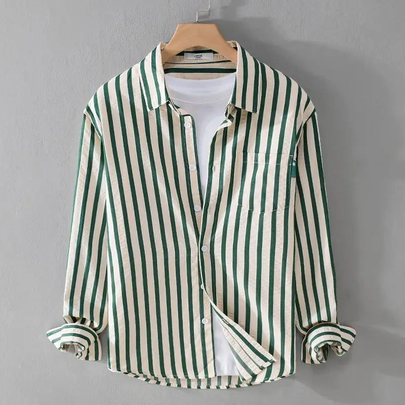 Simon | Elegant Striped Shirt