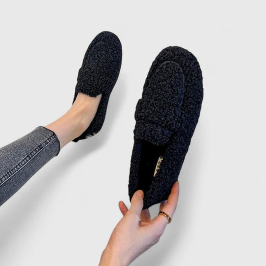 Harriet | Lambswool Lined Women’s Slippers