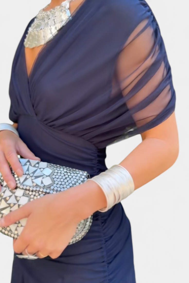 Aria | Elegant Off-Shoulder Maxi Dress