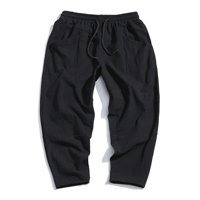Dorothy | Relaxed Linen Cropped Pants