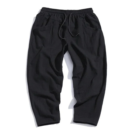 Dorothy | Relaxed Linen Cropped Pants