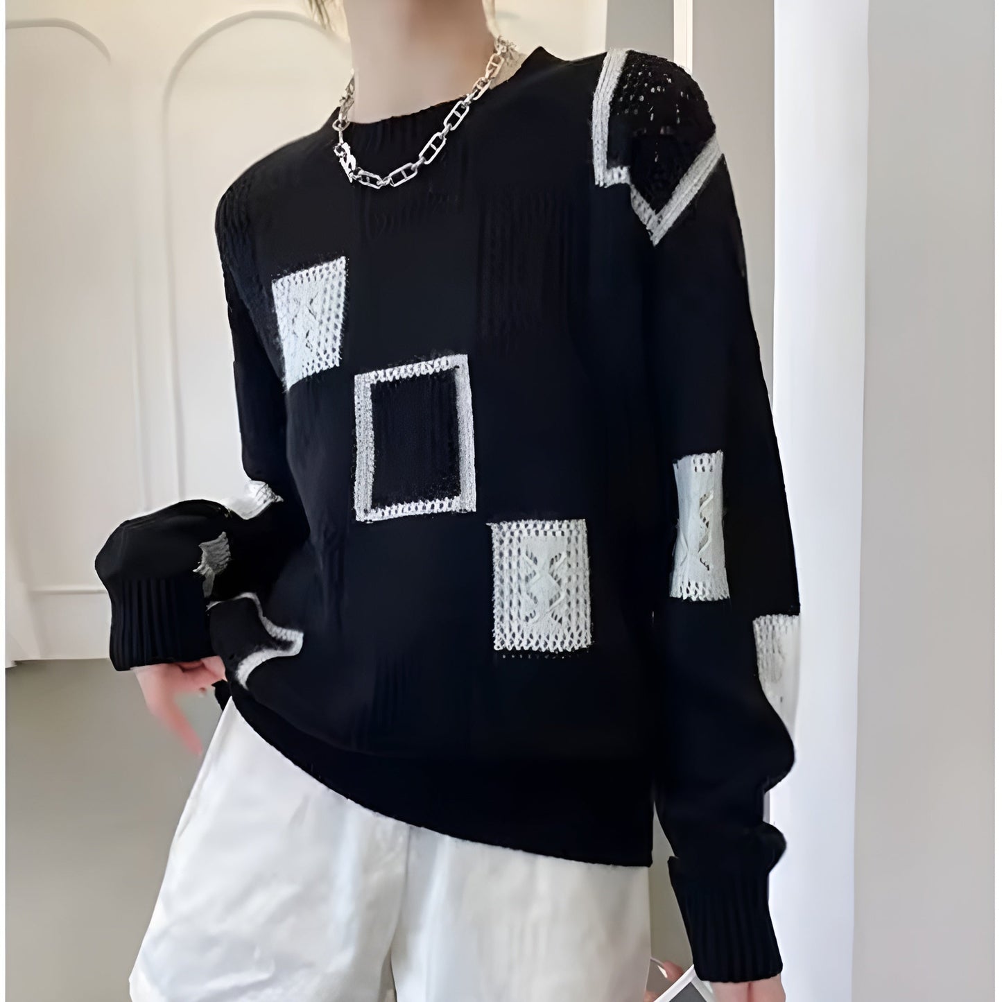Annabelle | Trendy Knitted Sweater