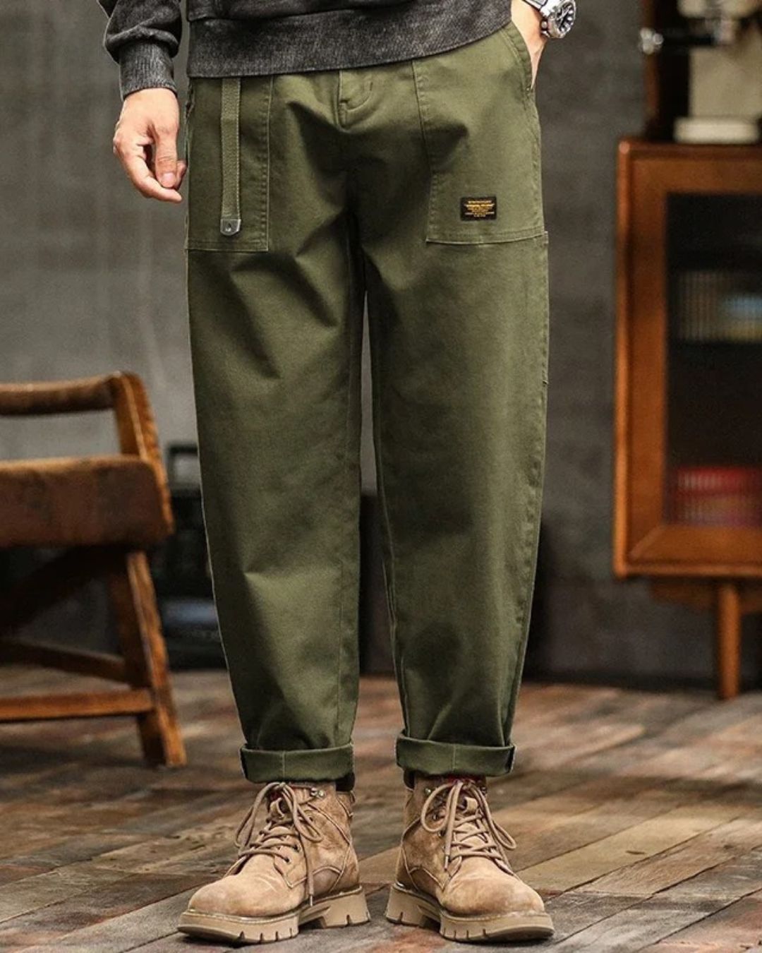 Giles | Classic Men’s Cargo Trousers