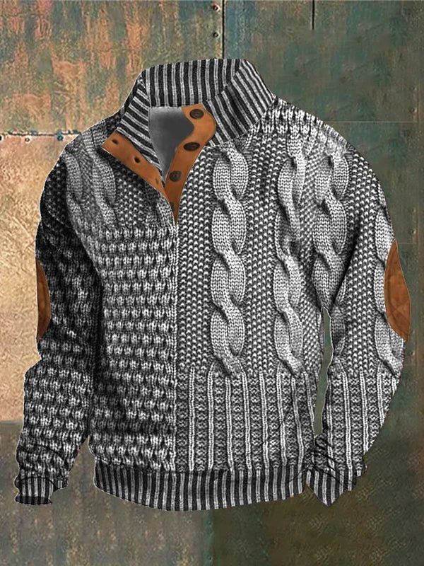 Jeremy | Comfortable Printed Knitwear