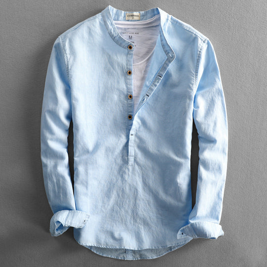 Richard | Men's Summer Linen Shirt
