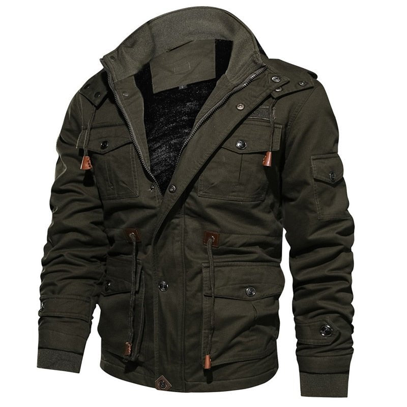 Desmond | Men's Detachable Hood Jacket