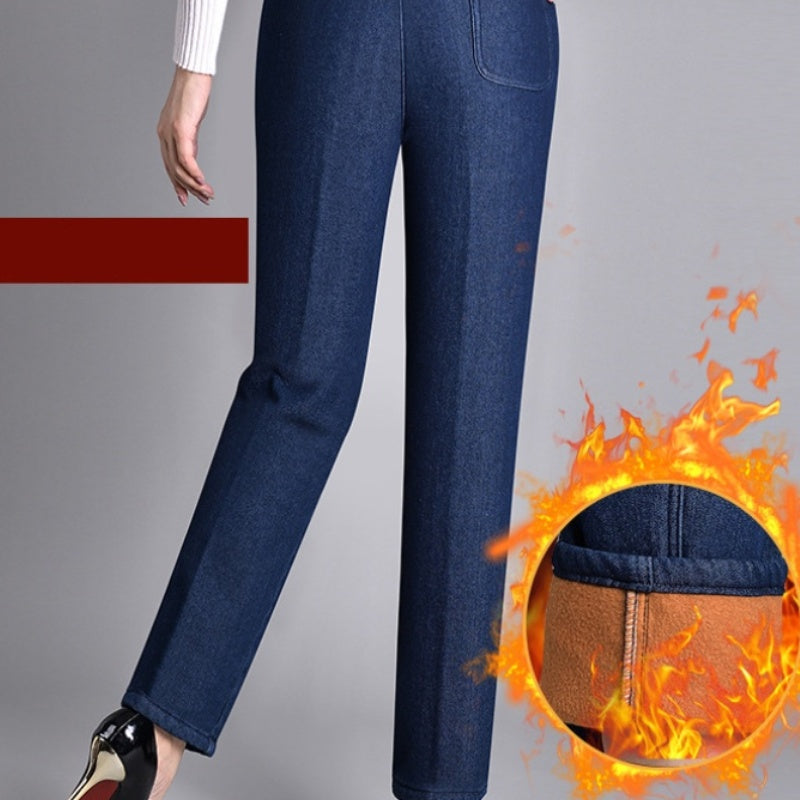 Beatrice | Stretch Denim Side Pocket Jeans