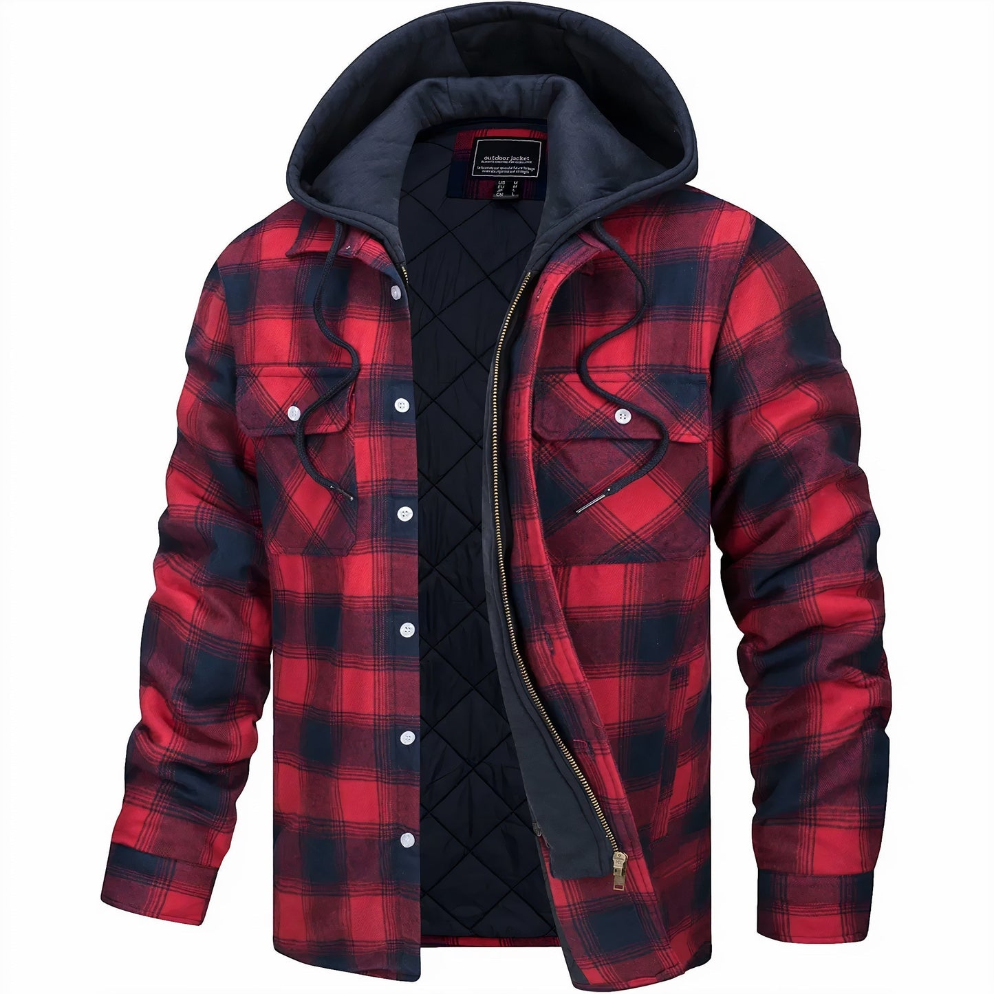 Samuel | Hooded Jacket with Zip Closure